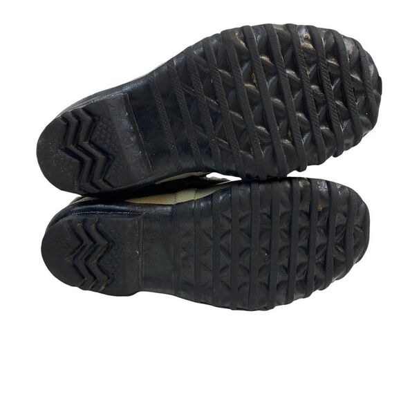 Sorel Unisex Gray Black Waterproof Faux Fur Lined Winter Snow Boots Size 3 Wool - Picture 5 of 9